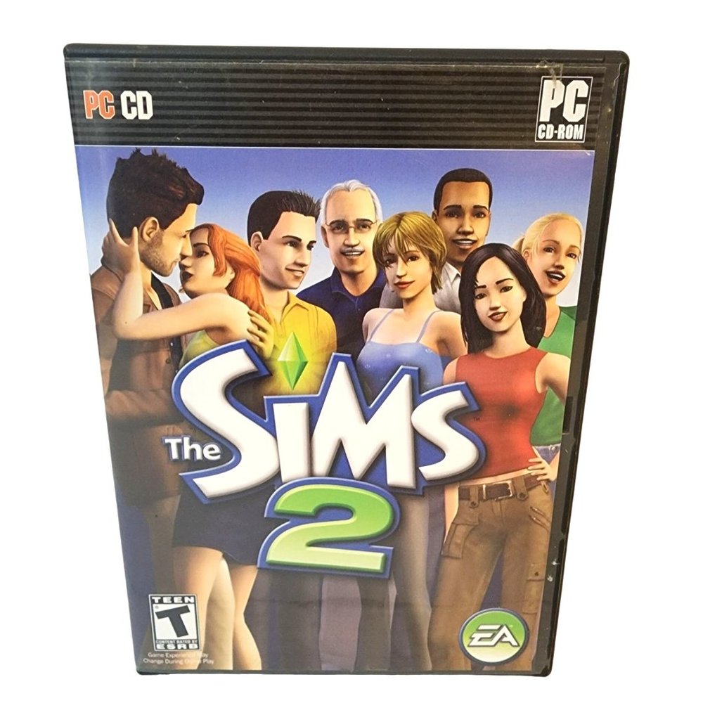 COPY - The Sims 2 2004 PC CD Rom Contains Disc 2, 3 & 4 *MISSING Disc 1* Pre-Ow…